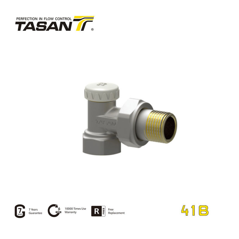 واترورکس 3 شیر رادیاتور برنجی 4 اینچی شیر قفل برنجی 145 Psi 41B