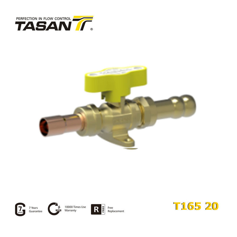 TASAN 1/2 "X14mm / 16mm Hose Gas Line Valve Ball Valve Manual Gas Valve T165 20